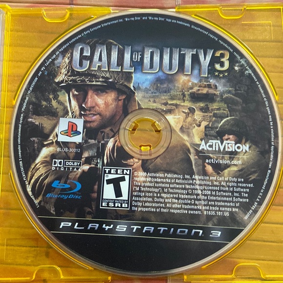 5/$10❤️❤️❤️PLAYSTATION 3 PS3 CALL OF DUTY 3 - Picture 2 of 4